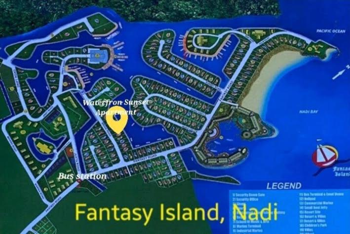 Waterfront Sunset Apartment Nadi Bagian luar foto